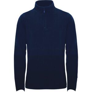 Roly Womens/Ladies Himalaya Quarter Zip Fleece Jacket / Navy Blue